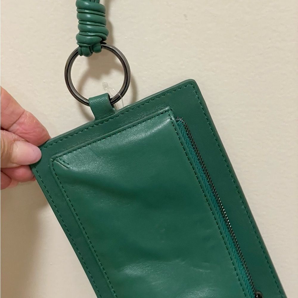 NWT WE THE FREE PEOPLE Distressed Leather Rider Crossbody Handmade NWT $… - Picture 9 of 11